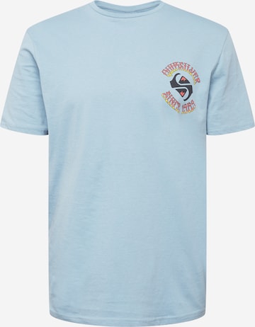 T-Shirt fonctionnel 'GOLDEN HOURS' QUIKSILVER en bleu : devant