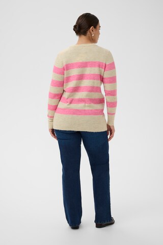 Pull-over 'KCniela' KAFFE CURVE en beige