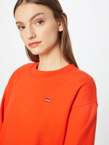 LEVI'S ® Μπλούζα φούτερ 'Standard Crewneck Sweatshirt' σε πορτοκαλί