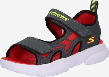 SKECHERS Åbne sko 'RAZOR SPLASH' i grå: forside