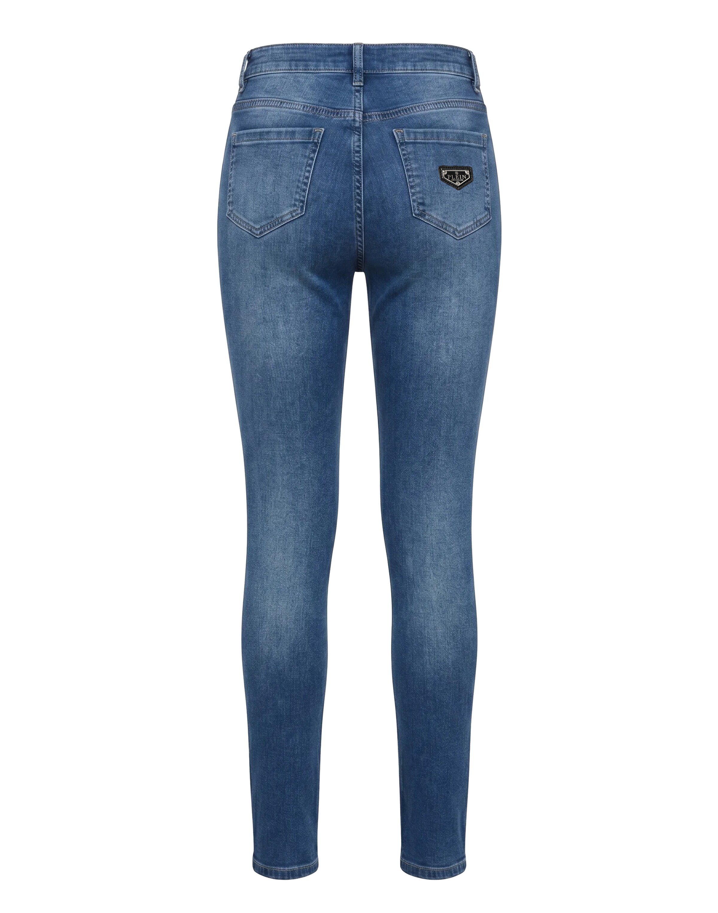 Skinny Leggings Philipp Plein en bleu