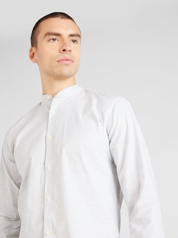 Coupe regular Chemise 'Manderin' Lindbergh en blanc