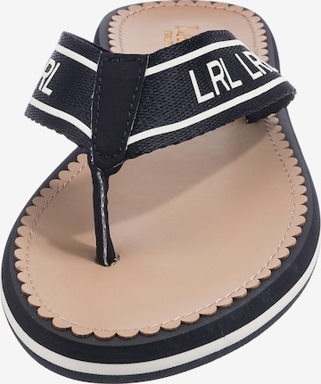 Lauren Ralph Lauren Teenslipper 'Roxxy' in Blauw