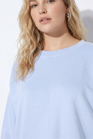Ulla Popken Sweatshirt in Blue