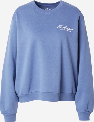 HOLLISTER Sweatshirt i blå denim / vit, Produktvy