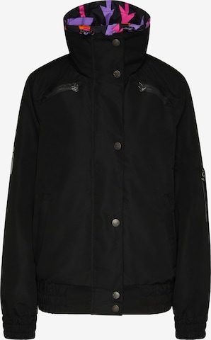 elho Outdoor jacket 'ENGELBERG 89' in Black: front