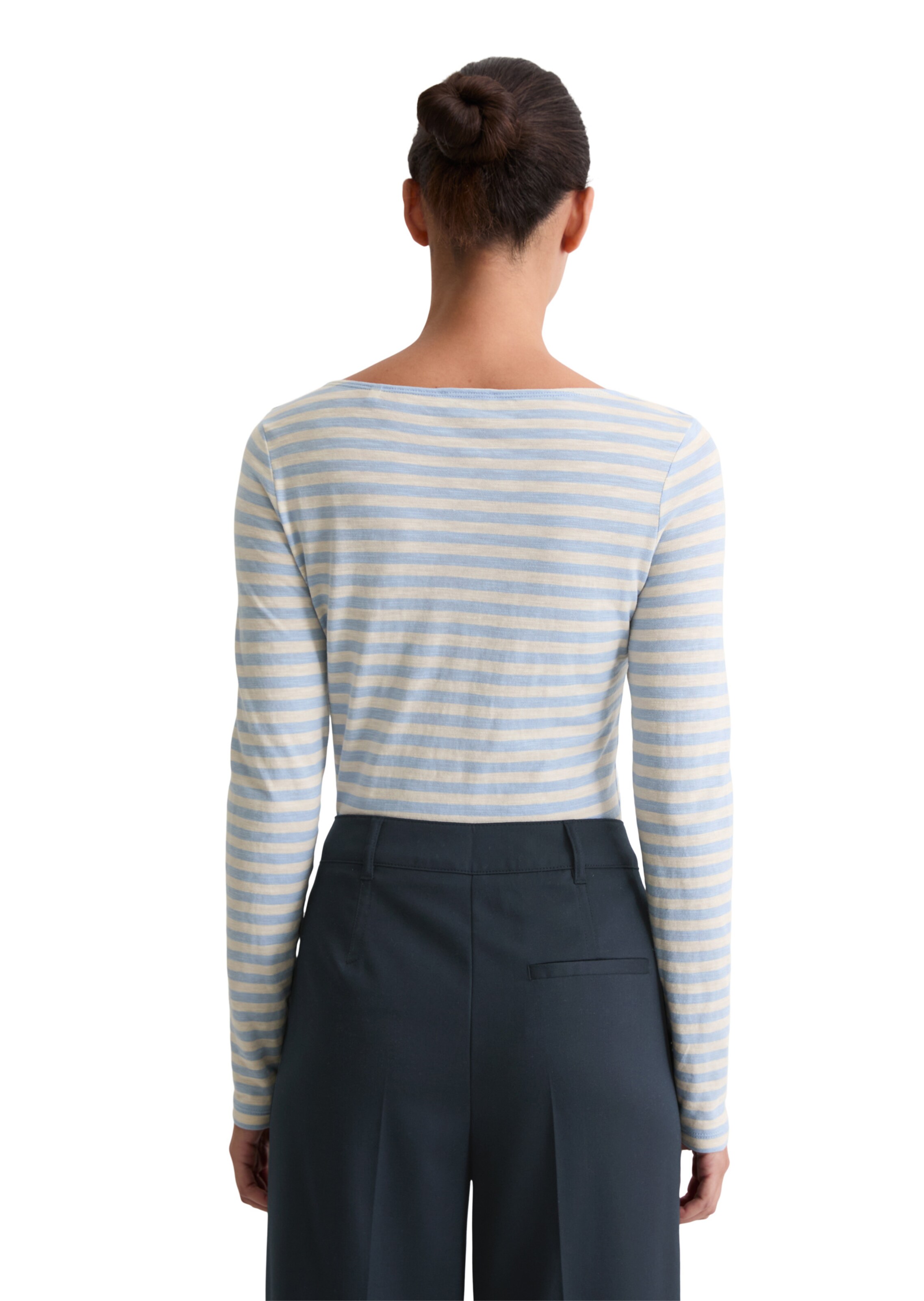 Marc O'Polo Shirt 'Essential' in Blau