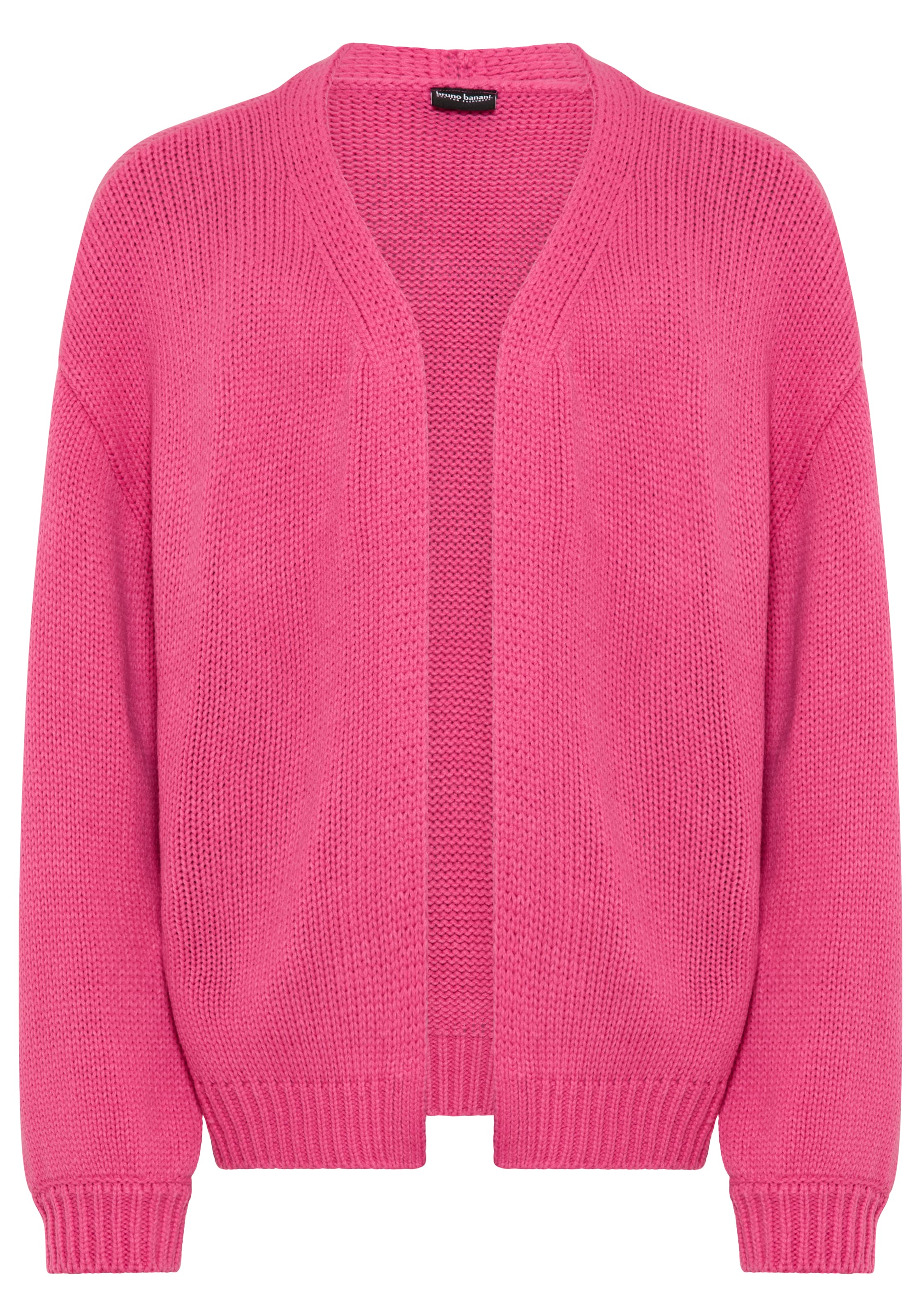 Bruno Banani LM Knit Cardigan in Pink: front