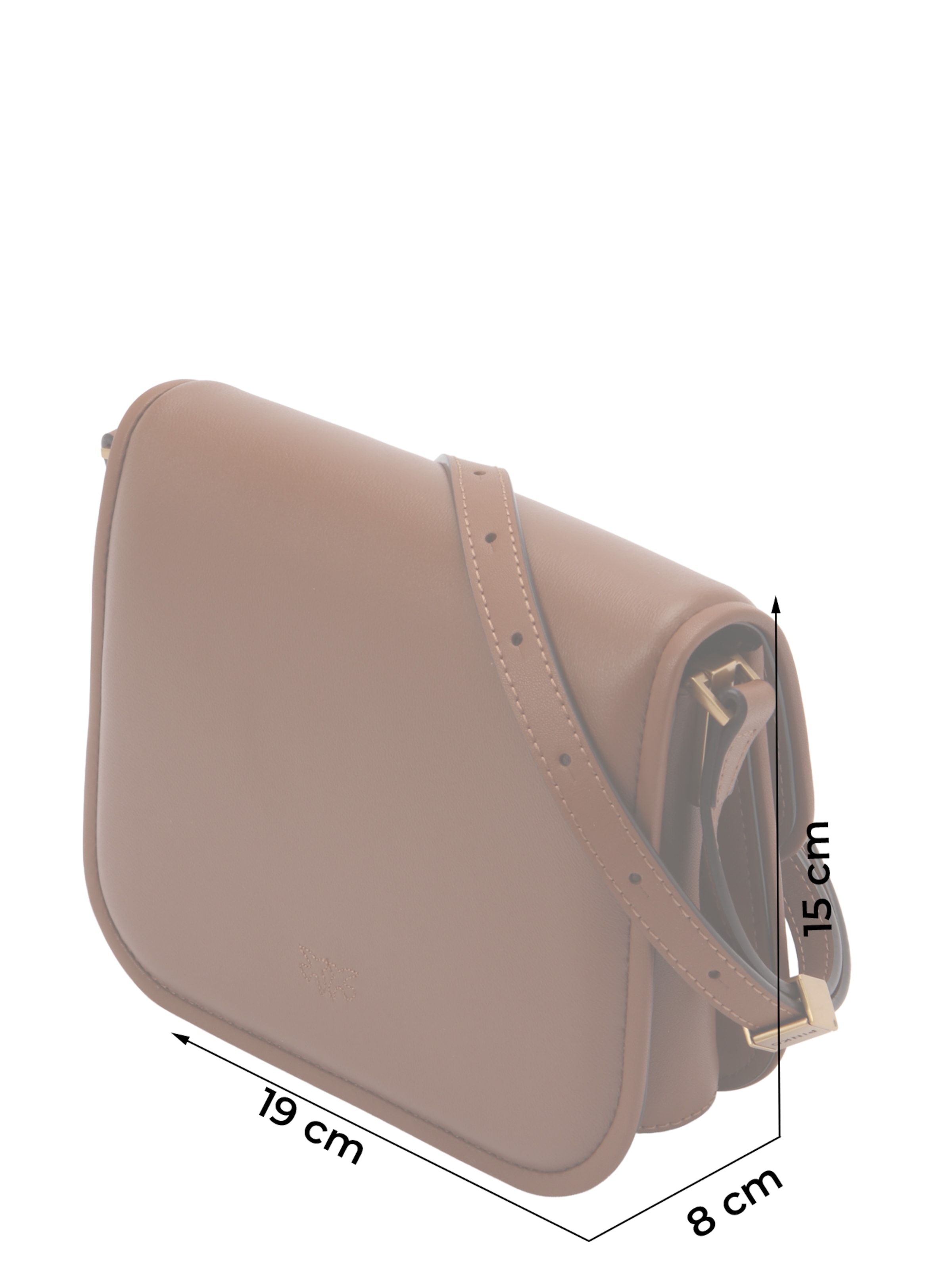 Sac à bandoulière 'Love' PINKO en marron