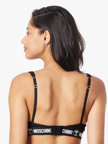 Moschino Underwear Bustier Melltartó 'Reggiseno' - fekete