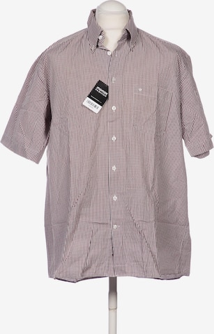 SEIDENSTICKER Button Up Shirt in XL in Brown: front