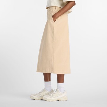 Jupe new balance en beige