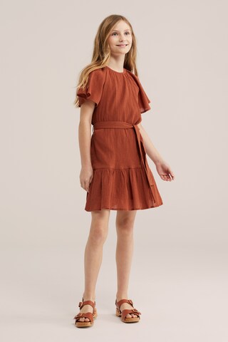 brūns WE Fashion Kleita