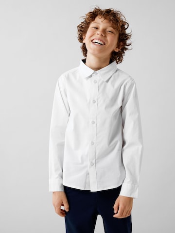 NAME IT - Ajuste regular Camisa 'Newsa' en blanco: frente