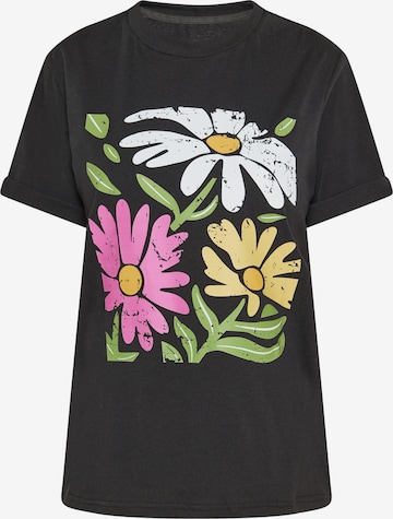 usha BLUE LABEL Paita 'Fashion Look Collection' värissä musta: etupuoli