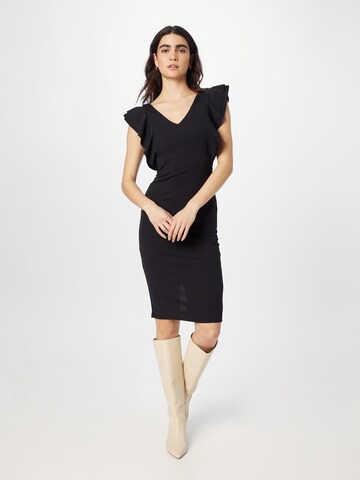 WAL G. - Vestido 'ALESSIA' en negro: frente