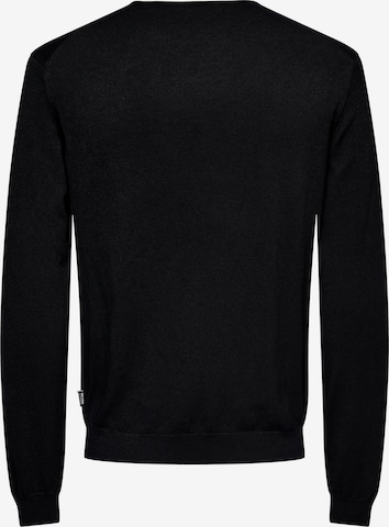 Pull-over 'Wyler' Only & Sons en noir