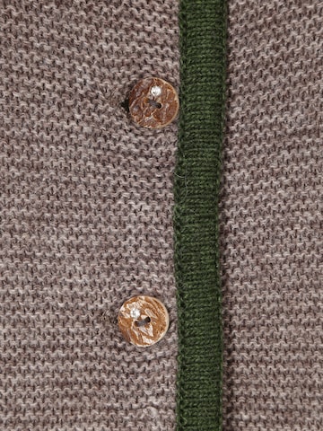STOCKERPOINT Knitted costume cardigan 'Caro' in Brown