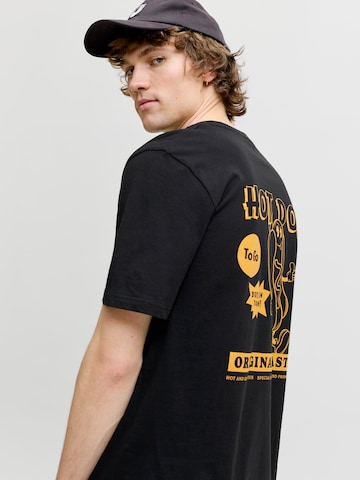 T-Shirt 'JJBrewy' JACK & JONES en noir