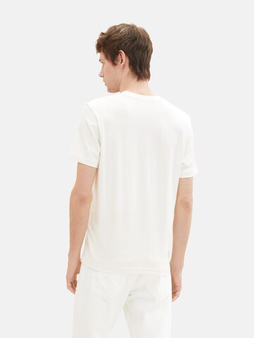 T-Shirt TOM TAILOR en blanc