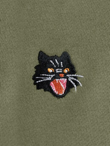 Sweat-shirt 'ANGRYARCHIE' A-dam en vert