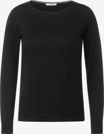 CECIL Sweater in Black: front