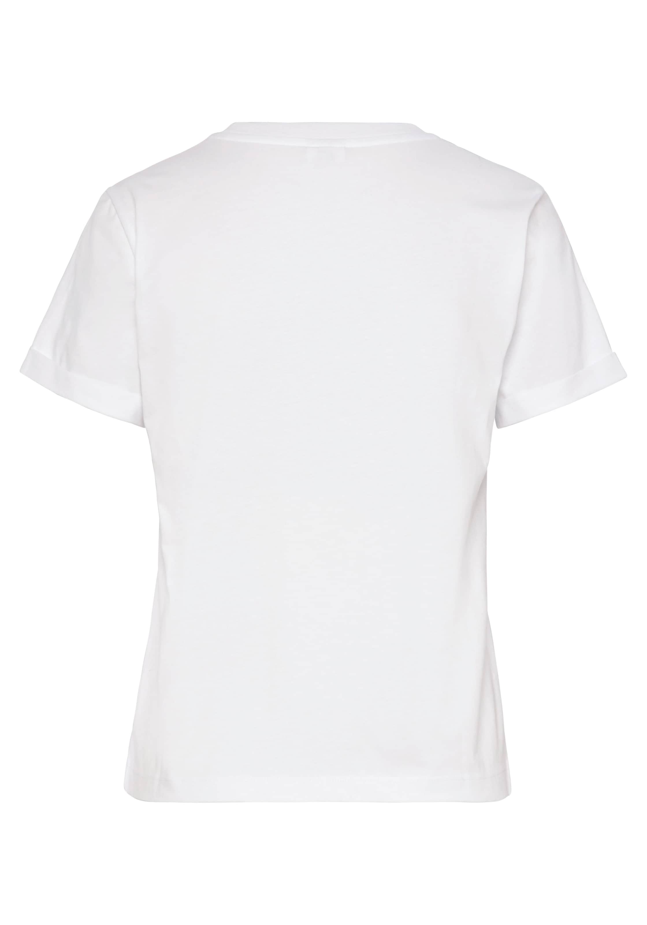 balta LASCANA Marškinėliai