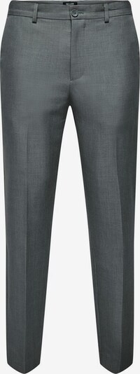 Only & Sons Pantalon à plis en gris, Vue avec produit