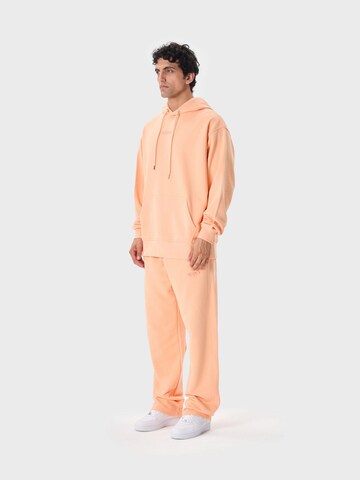 Ossy Homer Sweatshirt 'Baumwolle 450 GSM Oversize Hoodie – Kapuzenpullover' in Orange
