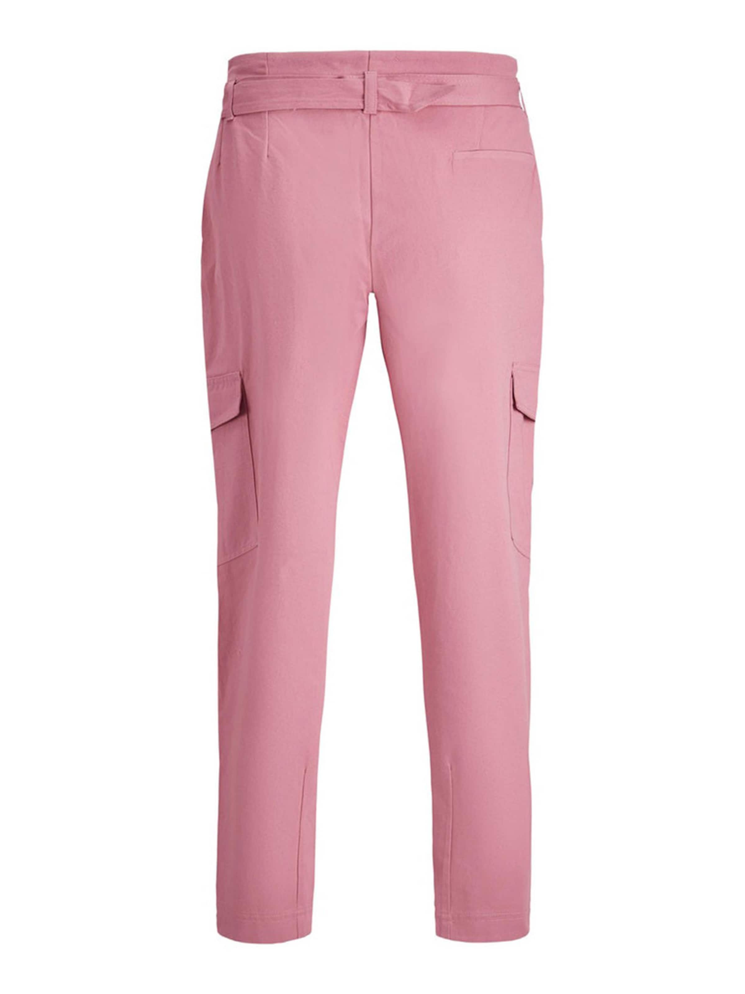 JJXX Zúžený strih Plisované nohavice 'AUDREY' - Ružová