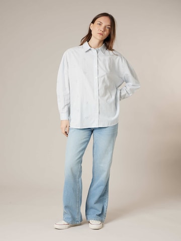 Chemisier 'Cassidie' Deeluxe en bleu