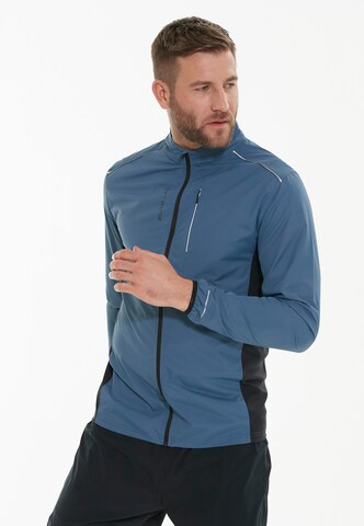 ELITE LAB Between-Season Jacket 'Shell X1 Elite' in Blue: front