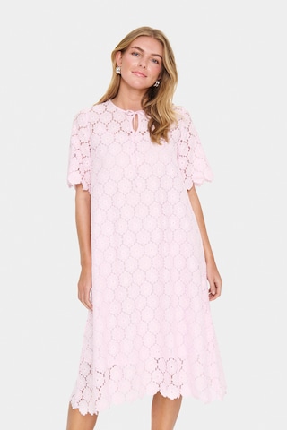 SAINT TROPEZ Dress in Pink: front