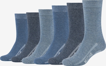 MUSTANG Socks in Blue: front