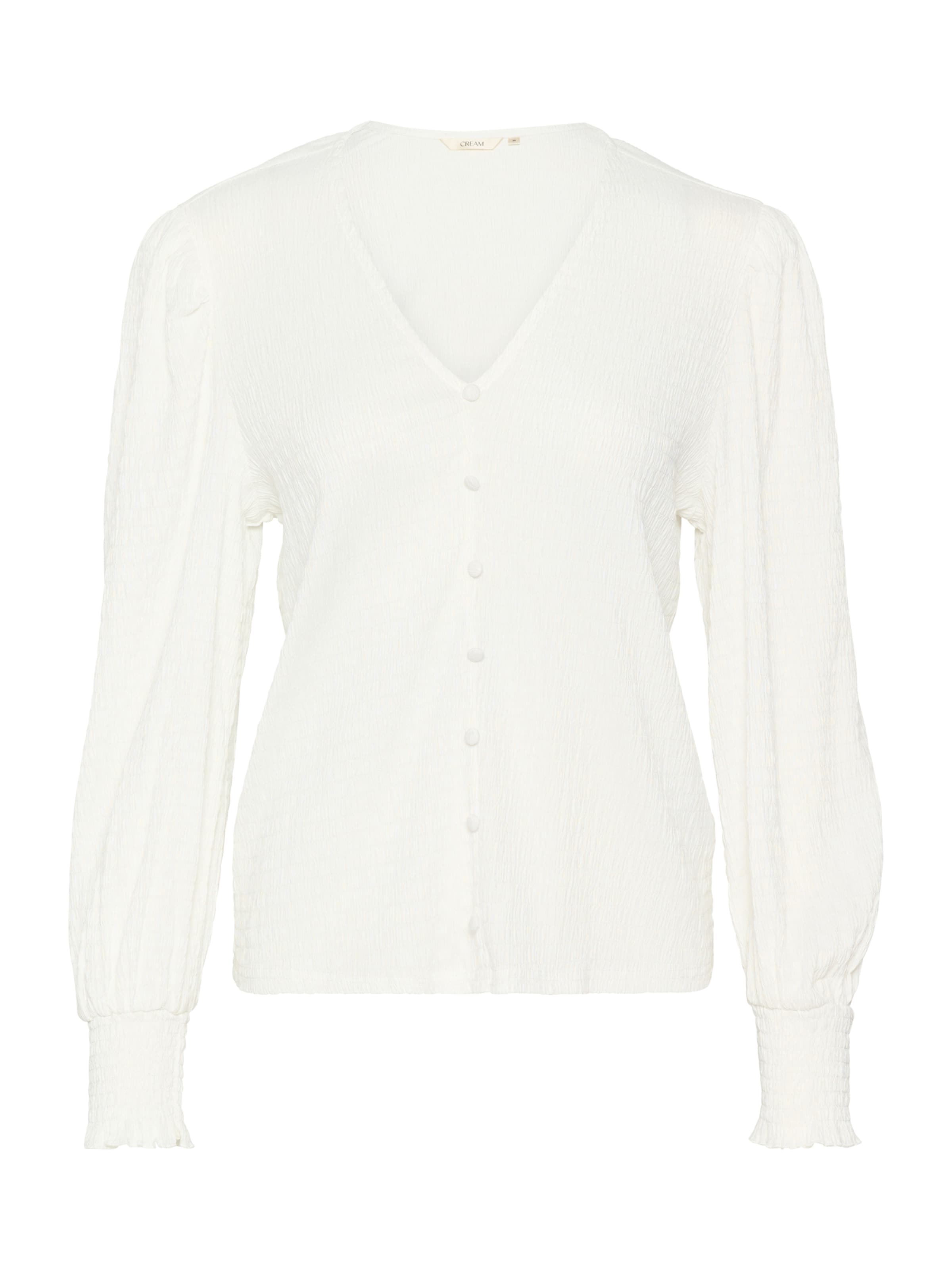 Cream Pluus, värv valge: eest vaates