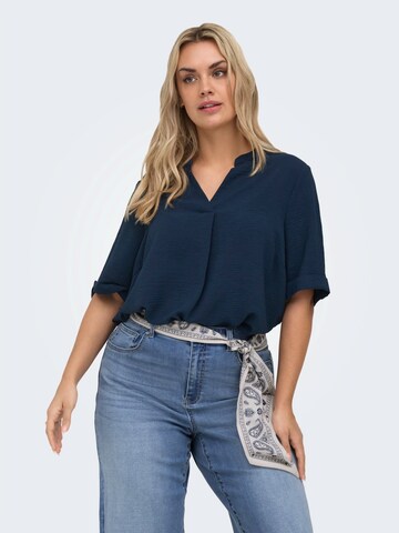 ONLY Carmakoma Blouse 'CARMETTA' in Blue: front