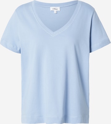 T-shirt s.Oliver en bleu : devant