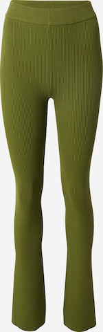ABOUT YOU x Laura Giurcanu Skinny Leggingsit värissä vihreä: etupuoli