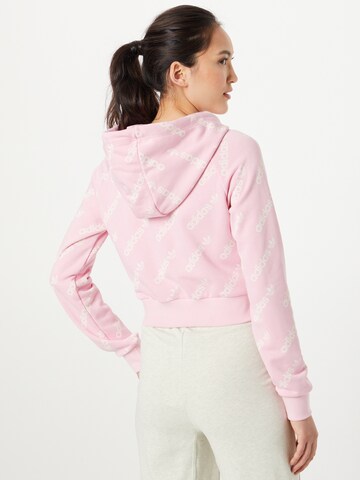 Giacca di felpa di ADIDAS ORIGINALS in rosa