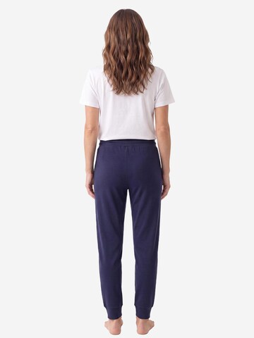 SCHIESSER Pyjama 'Mix & Relax' in Blauw