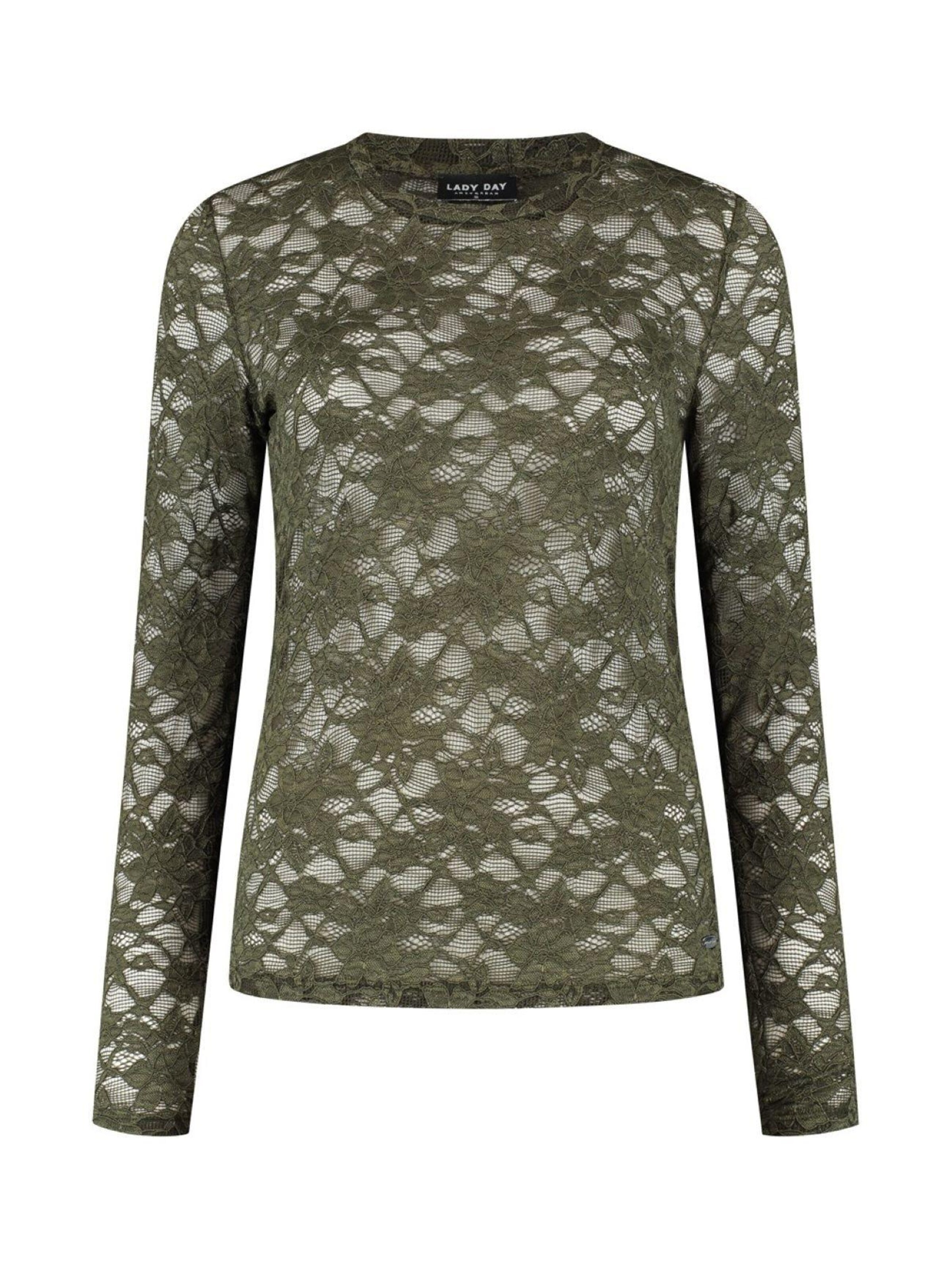 Lady Day Shirt 'Lady Day Joss Deep forest' in Green