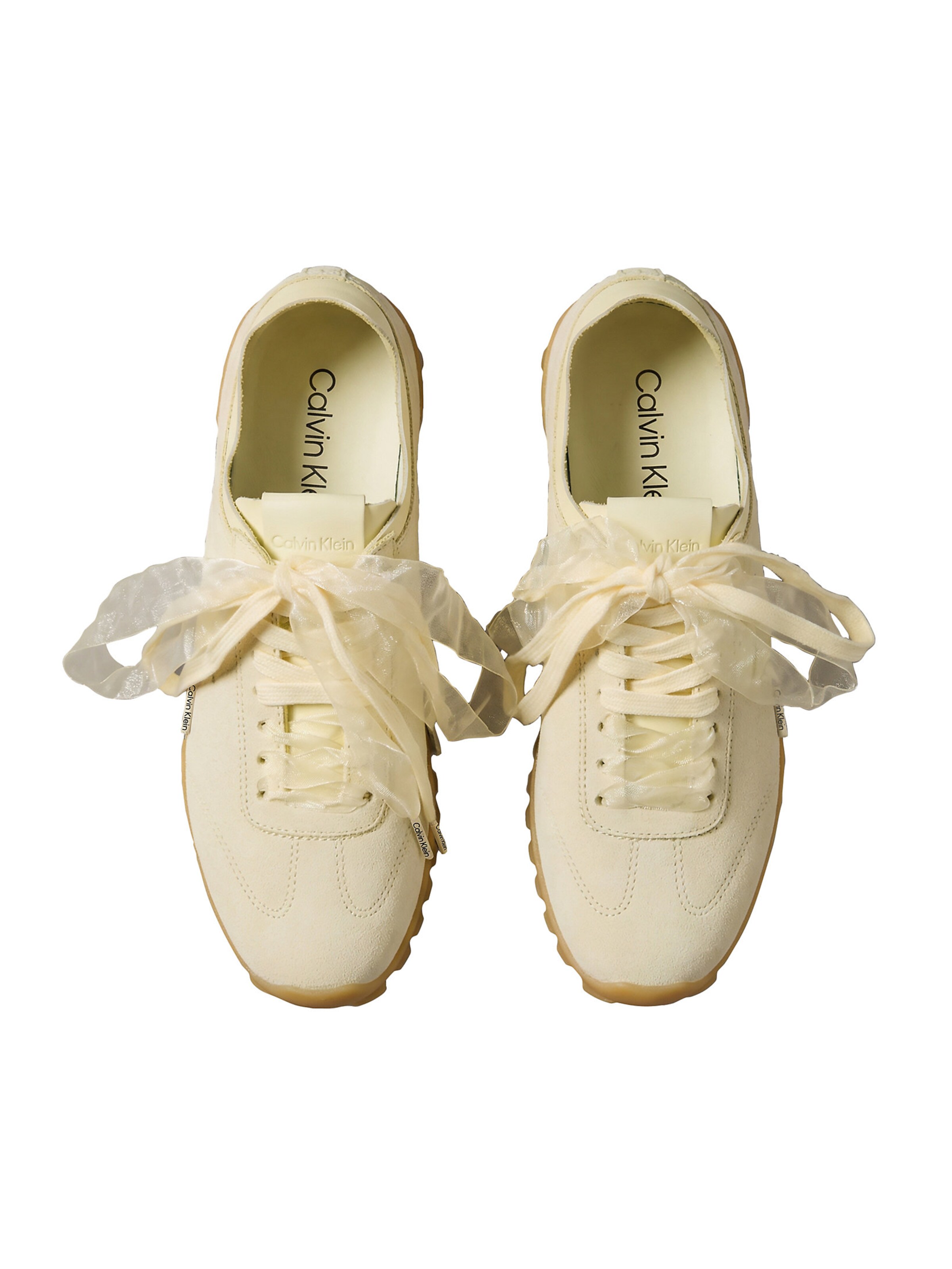 Regular Baskets basses Calvin Klein en jaune