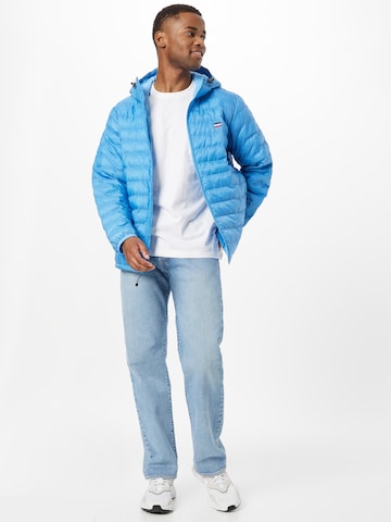 LEVI'S ® Between-season jacket 'Presidio Pkbl Hooded Jkt' in Blue