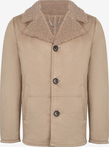 Ron Tomson Tussenjas in Beige: voorkant