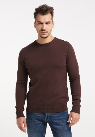 RAIDO Sweater in Brown: front