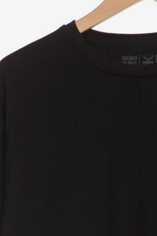 Trigema Sweatshirt & Zip-Up Hoodie in L in Black