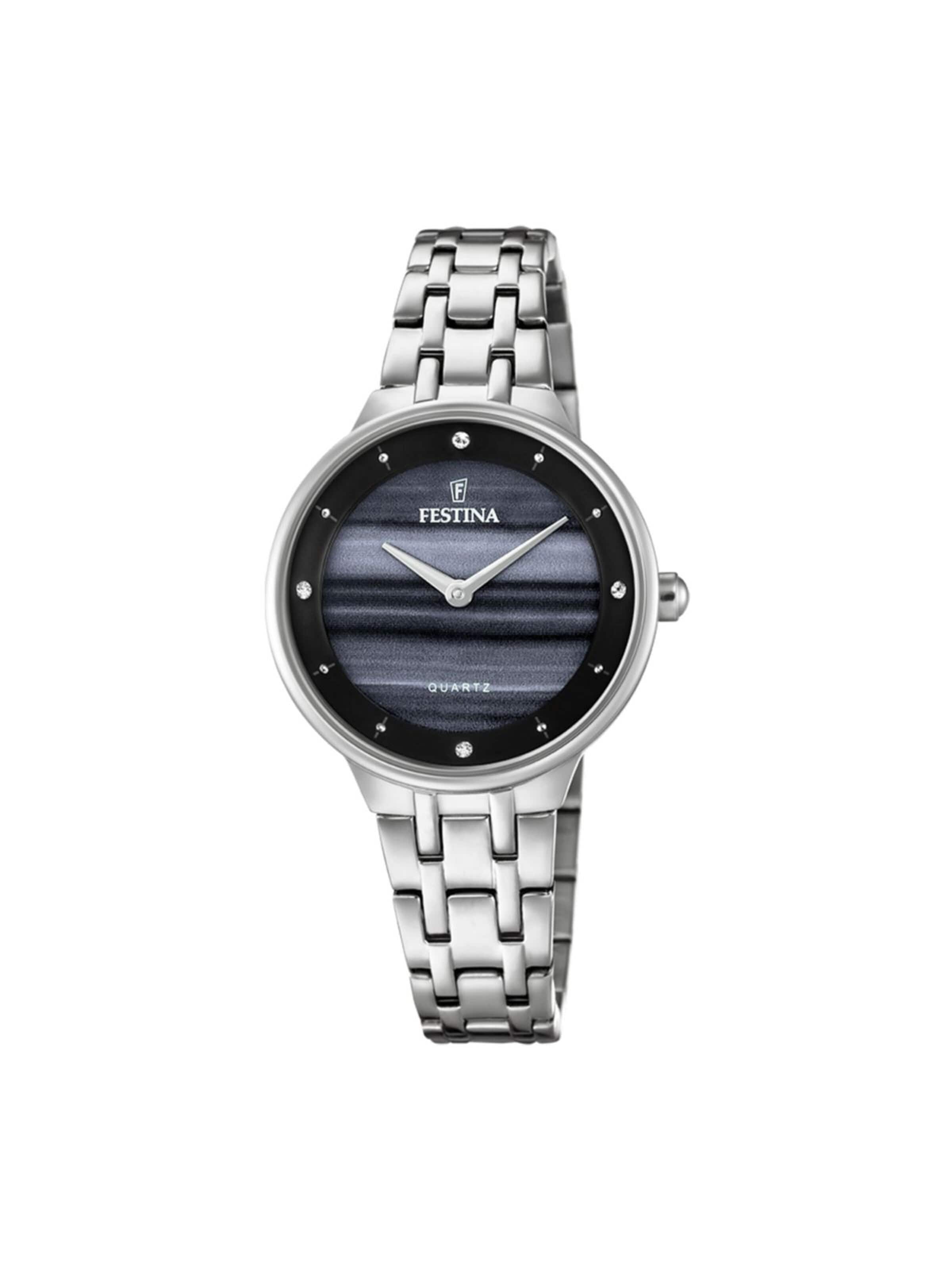Montre à affichage analogique 'Mademoiselle' FESTINA en noir : devant