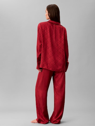 Calvin Klein Pyjama in Rot