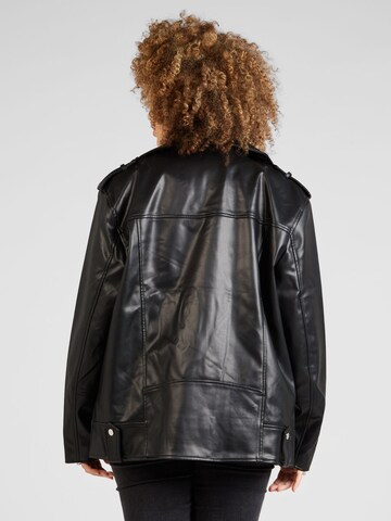 River Island Plus Between-season jacket in Black