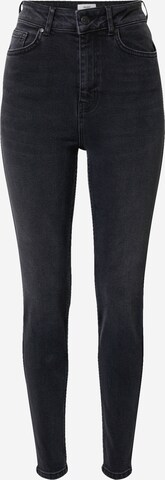 OBJECT Skinny Jeans in Zwart: voorkant